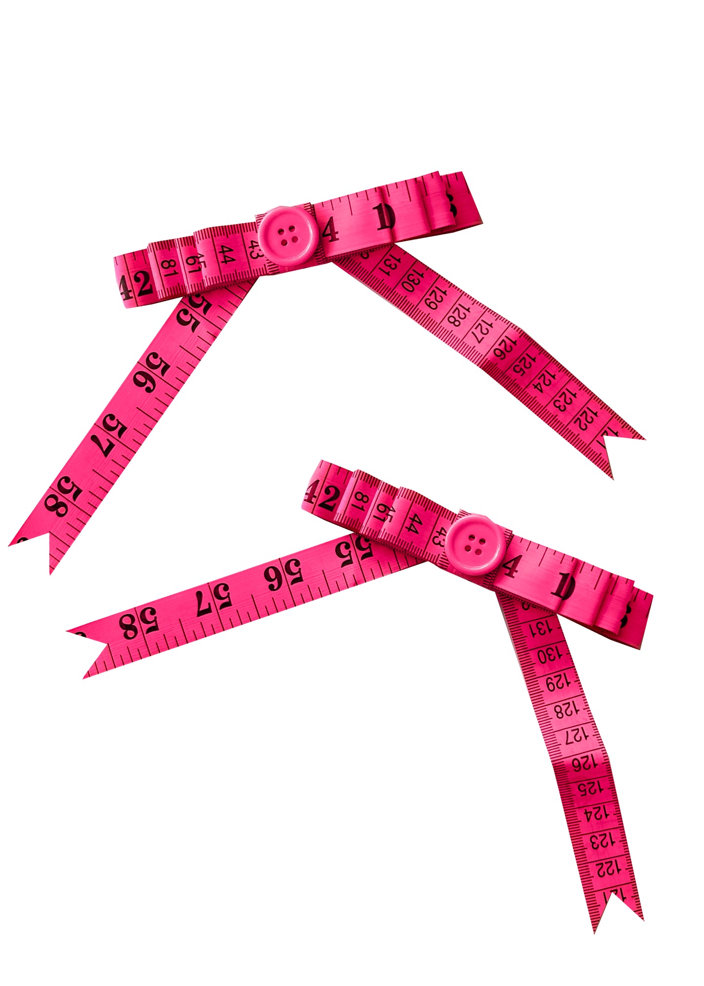 Molly Measurement Tape Hair Clips